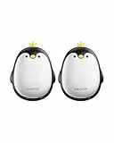 Gaiatop Handwärmer Elektrisch, 2er-Pack 3 Heizmodi Magnetisch Tragbar Taschenwärmer Wiederverwendbar, Outdoor Camping Hand Warmers Wandern Gadgets Jagd Zubehör Geschenk für Frauen Männer (Schwarz)