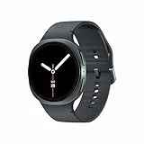 Samsung Galaxy Watch8 Smartwatch mit Galaxy AI, Fitness-Uhr und Fitness-Tracker, Sport Band, Wellness- und Schlaf-Coaching, 44 mm, Bluetooth, Graphite, 3 Jahre Herstellergarantie