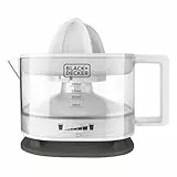 Black+Decker - BXCJ25E Zitruspresse, 25, Kunststoff, 350 milliliters, Weiß
