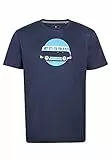 ELKLINE Herren T-Shirt Stimmt Alles VW-Bulli Print 1041195, Farbe:darkblue, Größe:M