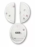 Dooky Gurtpolster für die Babyschale, Kinderwagen & Kindersitze (universelle Passform dank Klettverschluss, passend für 3- und 5-Punkt-Gurte, weiche Polsterung aus 100% Baumwolle), Twinkle Stars