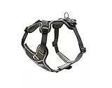 HUNTER Hundegeschirr, Braun/Grau, 52-68 cm