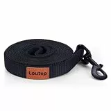 Loutep Schleppleine Für Hunde Lange Leine 3m 5m Schleppleine 10m Für Hunde 15m 20m 25m 30m Hundeleine Für Kleine Mittel Große Hund Langlaufleine Wasserfest Leicht Laufleine