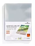 Durable Klarsichthüllen A4, 100 Stück, transparent, 247819