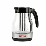 Girmi BL5100 Wasserkocher und Teekanne, 2200 W, 1,7 Liter, Glaskanne