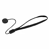 Hama Halter für Objektivdeckel, Gummiband für alle Objektivdurchmesser, Länge 21 cm, Schwarz
