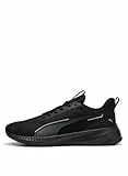 PUMA Unisex Flyer LITE 3 Straßen-Laufschuh, Black Black Silver, 42.5 EU