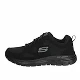 Skechers Burns- Agoura Herren Turnschuhe, Black, 43 EU