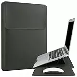 HoYiXi 13.3 Zoll Laptop Hülle Kompatibel mit New MacBook Pro 14 /MacBook Air 13(M1 M2)/ASUS Vivobook 14/HP Pavilion X360/Dell HP ASUS Acer Huawei Matebook 14'' Laptop Sleeve case,grau