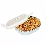 Cocoarm Box, Isolierte Lunchbox aus Edelstahl 304, Doppelt Gebogener Griff, Lunchbox, Tragbarer Lebensmittelbehälter, Luftdurchlässiges