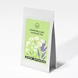 HANFANGLING Kamille und Lavendel Tee, Natürlicher Kräutertee, Hilft zu Entspannen, Reduziert ängste, Verbessert den Schlaf und Kopfschmerzen, Verbessert die Verdauung (20 Teebeutel)