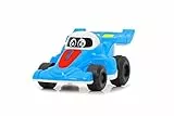 JAMARA 460545 My Little Racer – Hupe, Motorgeräusch, Musik, Bblinkende Lichter, Rückzugmotor, blau