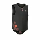 Komperdell Rückenprotektor Ballistic Flex FIT Pro JUNIOR, Größe:128, Farbe:Black/orange