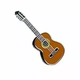 Klassische Gitarre Musik Guitar Badge Metall Button Pin Pins Anstecker 68