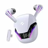 HAVIT TW970 TWS RGB Gaming Bluetooth Kopfhörer - 2.4GHz und Bluetooth Modus (Weiß)