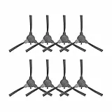 Hauptseitenbürste, Wischtuch, Kompatibel Mit Deenkee D40, Roboterstaubsauger Teile(Side Brush 8 pcs)