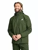 RevolutionRace Vector 2L Jacket für Herren, Wasserichte und Winddichte Regenjacke für Wandern, Forest Green, M