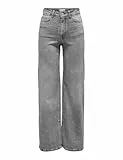 JDY Damen Jdyfelina-Fina Hw Widejns LGT Grednmnoos, Light Grey Denim, XL / 32L EU