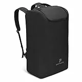 Pactastic Multifuntions-Reisetasche (Medium) als Rucksack tragbar | große Kofferöffnung, vier Außenfächern für Wertgegenstände & abnehmbare, gepolsterten Schultergurte | 37 x 33 x 60 cm