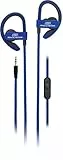 Skechers True Fit Earbuds with Behind The Ear Hooks, SK197, Blue