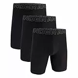 Under Armour Herren Tech Performance Boxershorts im 3er-Pack, 23 cm Beinlänge – atmungsaktiv, feuchtigkeitsableitend, weiches Tragegefühl, ganztägiger Komfort