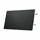 Ecoflow 100W Solar Panel Flexibles Monokristallines Solarpanel IP68 hocheffizient Solarmodul Solarzelle Photovoltaik für Wohnmobile, Dächer, Van Boote, ohne Solarpanelkabel