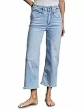 STREET ONE Damen A378586 Wide Leg Jeans, Super Bleach Washed, 29W x 26L