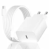45W USB C Ladegerät Schnellladekabel für Samsung Galaxy S25 S24 S23 S22 S21 S20 fe Ultra S10 S9 S8 A55 A54 A53 A52 A51 A50 A34 A33,2M Ladekabel mit Netzteil Fast Charger Stecker Schnelladegerät Kabel