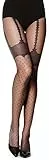 Merry Style Damen Strumpfhose MS 262 40 DEN (Schwarz, L (40-44))