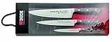 F. DICK Messerset Premier Plus 3-TLG. (Officemesser 12 cm, Kochmesser 21 cm, Tranchiermesser 18 cm, X50CrMoV15 Stahl, nichtrostend, 56° HRC) 81098000, Schwarz