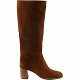 Högl Damen JESS Knee High Boot, nut, 37.5 EU X-Weit