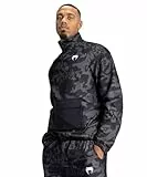 Venum Herren Trooper Men's Half-Zip Jacket Jacke mit halbem Reißverschluss, Schwarz/Dunkelanthrazit, Large