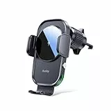 Auckly 15W Handyhalterung Auto mit Ladefunktion, [270° Automatische Klemmung],Qi Induktive Ladestation Auto Wireless Charger, Kfz Ladegerät für iPhone 12 13 14 15 16 17 Serie & Samsung, Schnellladen