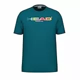 HEAD Rainbow T-Shirt Men, Teal