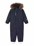 NAME IT Unisex NMNSNOW10 Suit SOLID FO NOOS Schneeanzug, Dark Sapphire, 80