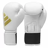 adidas Boxhandschuhe Speed 50, Erwachsene, Boxing Gloves 12 oz, Punchinghandschuhe komfortabel und langlebig, weiß