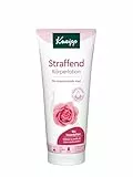 Kneipp Straffend Körperlotion - Bodylotion mit hochwertigem Extrakt aus Bio-Rosenblüten - Tiefenwirksam mit Pflanzen-Pflegeölen - Zieht schnell ein - speziell für die anspruchsvolle Haut - 200ml