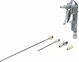 BGS 3215 | Druckluft-Ausblaspistole | Alu-Druckguss | mit 3 Düsen 25 - 100 - 200 mm | Druckluftpistole