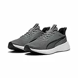 PUMA Unisex Flyer Lite 3 Straßen-Laufschuh, Cool Dark Gray Black White, 40.5 EU
