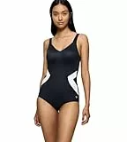 Triumph Damen Badeanzug Summer Allure - White - Dark Combination - Größe 48 C