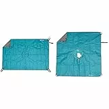 Gardena City Gardening Pflanzmatte L: Arbeitsunterlage für Pflanzarbeiten/Umtopfarbeiten wasserabweisendes Textilgewebe & City Gardening Formschnittmatte: Arbeitsunterlage