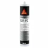 Sika – Kleb- und Dichtstoff – Sikaflex-521 FC Transparent – für innen und außen – UV-stabil und witterungsbeständig – 290 ml