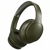DOQAUS Kopfhörer Kabellos Bluetooth,Bis zu 90 Std Bluetooth Kopfhörer Over-Ear mit 3 EQ-Modi, HiFi Stereo, Eingebautes Mikrofon, Faltbares Wireless Headphones für Handys/iPad/Laptops/PC (Grün)