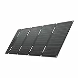 EF ECOFLOW 45 W Tragbares und klappbares Solarpanel, 25% hocheffiziente n-Typ-Solarzellen, wasser- und staubdicht gemäß IP68, geeignet für Camping, Rucksäcke, SUVs und Minivans