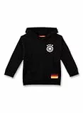 Sanetta DFB-Kapuzensweatshirt schwarz | Hochwertiges und gemütliches Sweatshirt aus Baumwoll-Mix für Mädchen & Jungen. Kinder Bekleidung