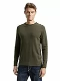 Tom Tailor Herren 1049500 Pullover, 10920 - Deep Forest Green, XL EU