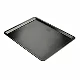 Zenker Black Metallic Back- und Plätzchenblech – 42 x 32 cm, Stahlblech mit Antihaftbeschichtung, Hitzebeständig bis 230°C, Reinigung per Hand, Made in Germany