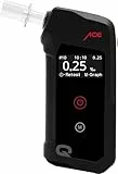 ACE Q Alkoholtester - Vergleichssieger mit 98,7% Richtigkeit (TU Wien, Januar 2026) - Promilletester polizeigenau kalibriert