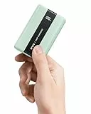 VRURC Power Bank 20000mAh – Kleiner & tragbarer externer Akku mit 22,5W QC & PD 3.0 Schnellladen, USB-C, 6 Ports & LED-Anzeige, CE-zertifizierte Powerbank für iPhone, Samsung, Huawei, iPad & Reisen