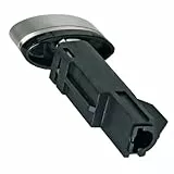 Bosch 00188840 Original Neff B/U Select Modelle Chrom Silber Oval Knopf mit Schaft